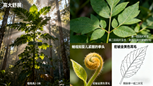 狗脊名字由来？金毛狗脊形态特征？插图4