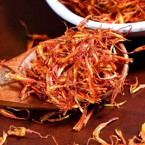 红花：一抹嫣红绽药效，红花属性功效与方剂，裕亨中药全揭秘？插图1