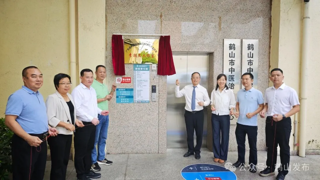 广东省中医院首个中医药专家传承工作室落户鹤山，助力基层中医药人才培养与服务提升插图