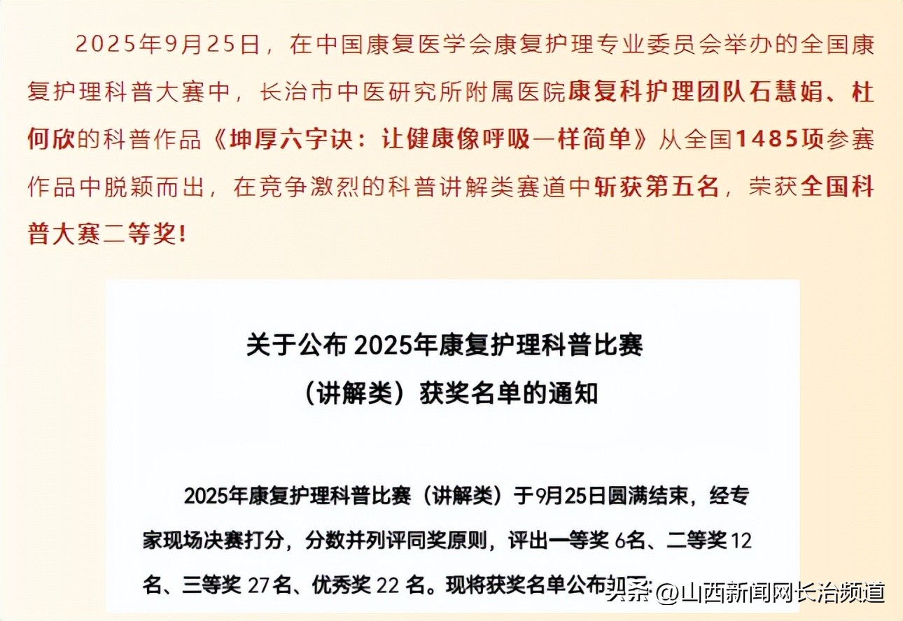 岁末回望·医路前行｜长治市中医研究所附属医院2025年发展大事记插图14